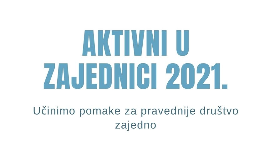 Edukacija „Aktivni u zajednici 2021.“