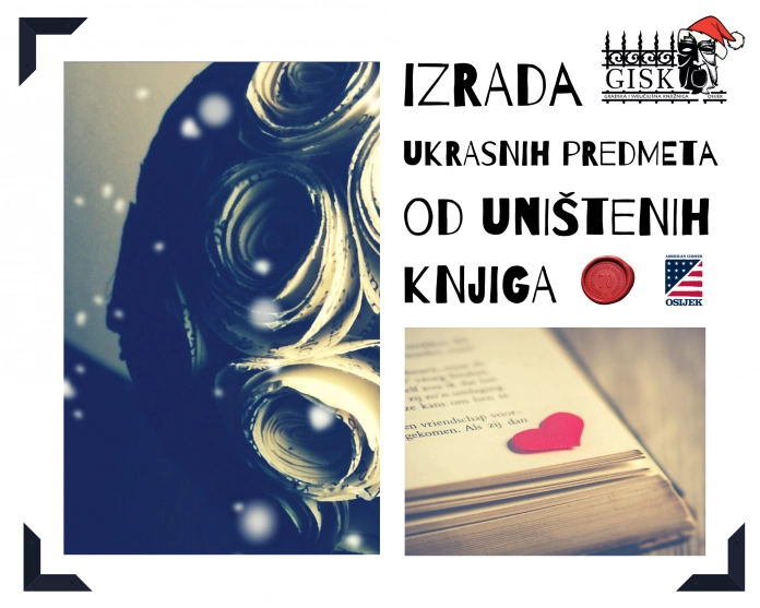 Radionica “Izrada ukrasnih predmeta od uništenih knjiga”