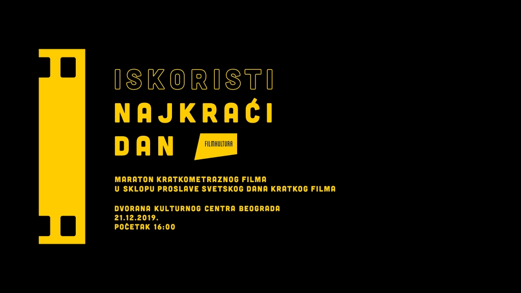 Natječaj za prijavljivanje studentskih kratkometražnih filmova // Najkraći dan 2020