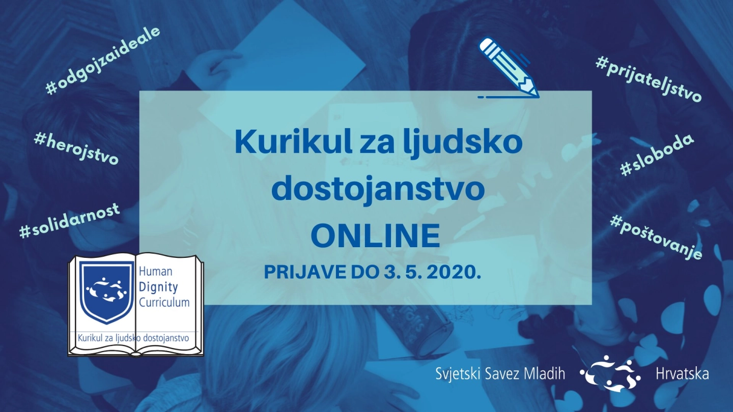 Školarci prijavite se za „Kurikul za ljudsko dostojanstvo