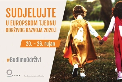 Sudjelujte u Europskom tjednu održivog razvoja - uživo ili virtualno - i budite održivi!