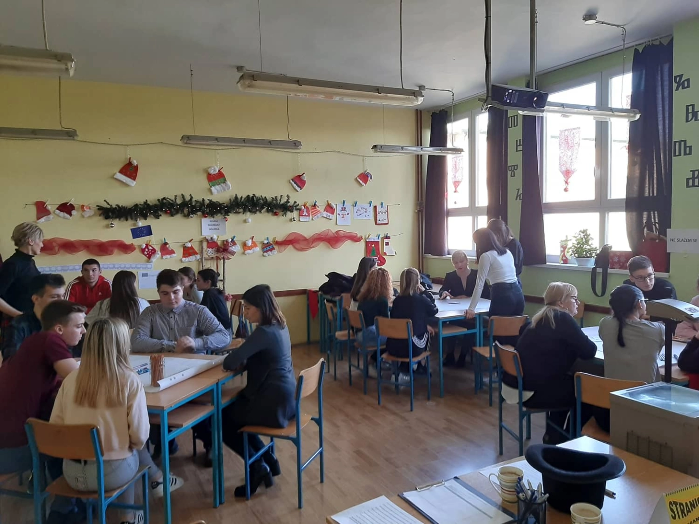 Vijećaonica u Srednjoj školi Valpovo