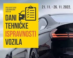 Vozači, sljedeći tjedan ćete moći besplatno pregledati svoje vozilo!