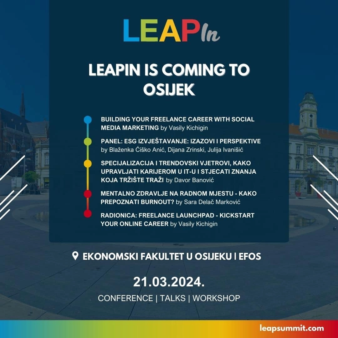LEAPin konferencija stiže u Osijek
