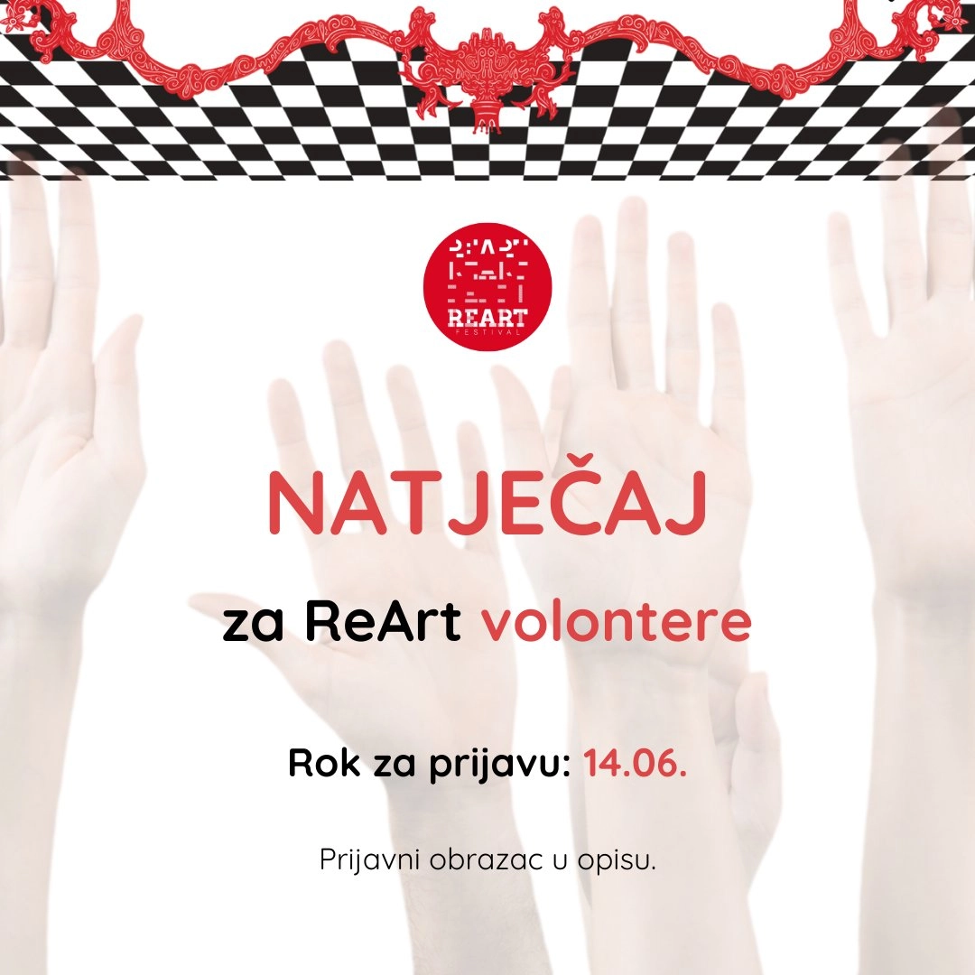 Natječaj za RearArt volontere