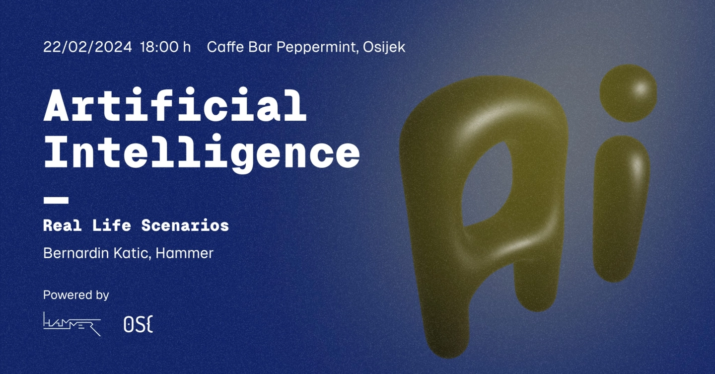 Meetup - Artificial Intelligence - Real Life Scenarios