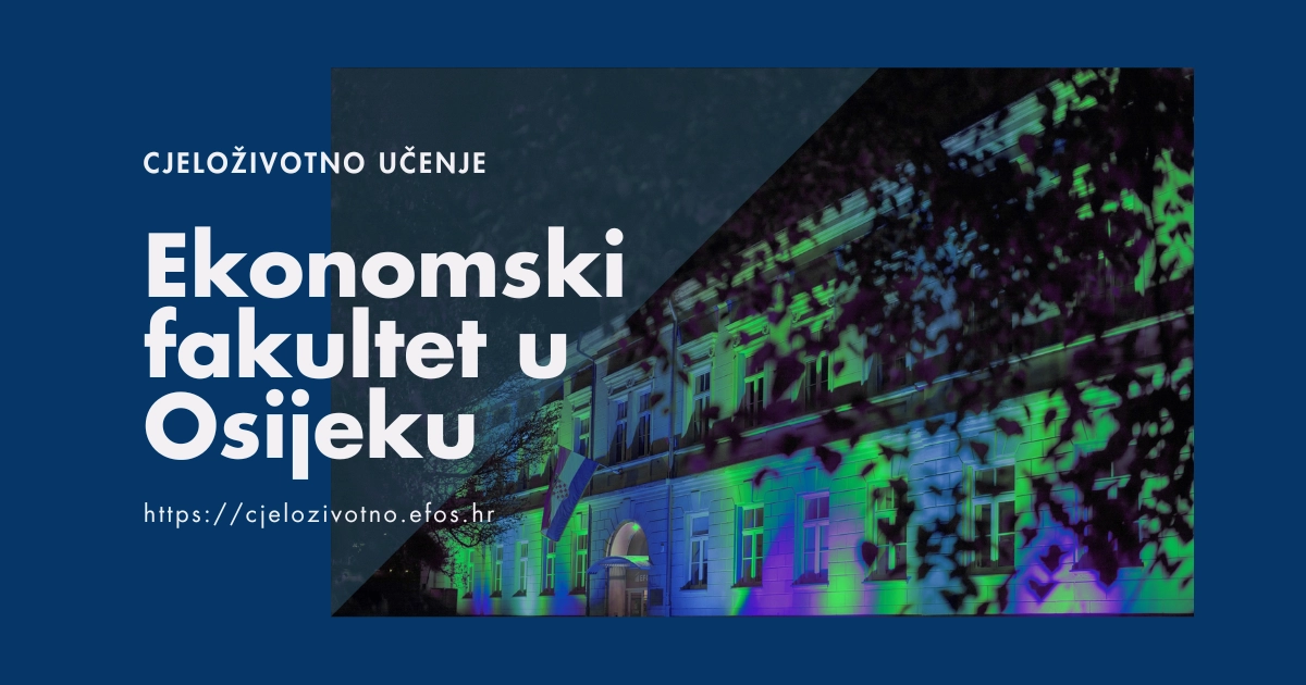 Cjeloživotno učenje na EFOSu - prijave u tijeku