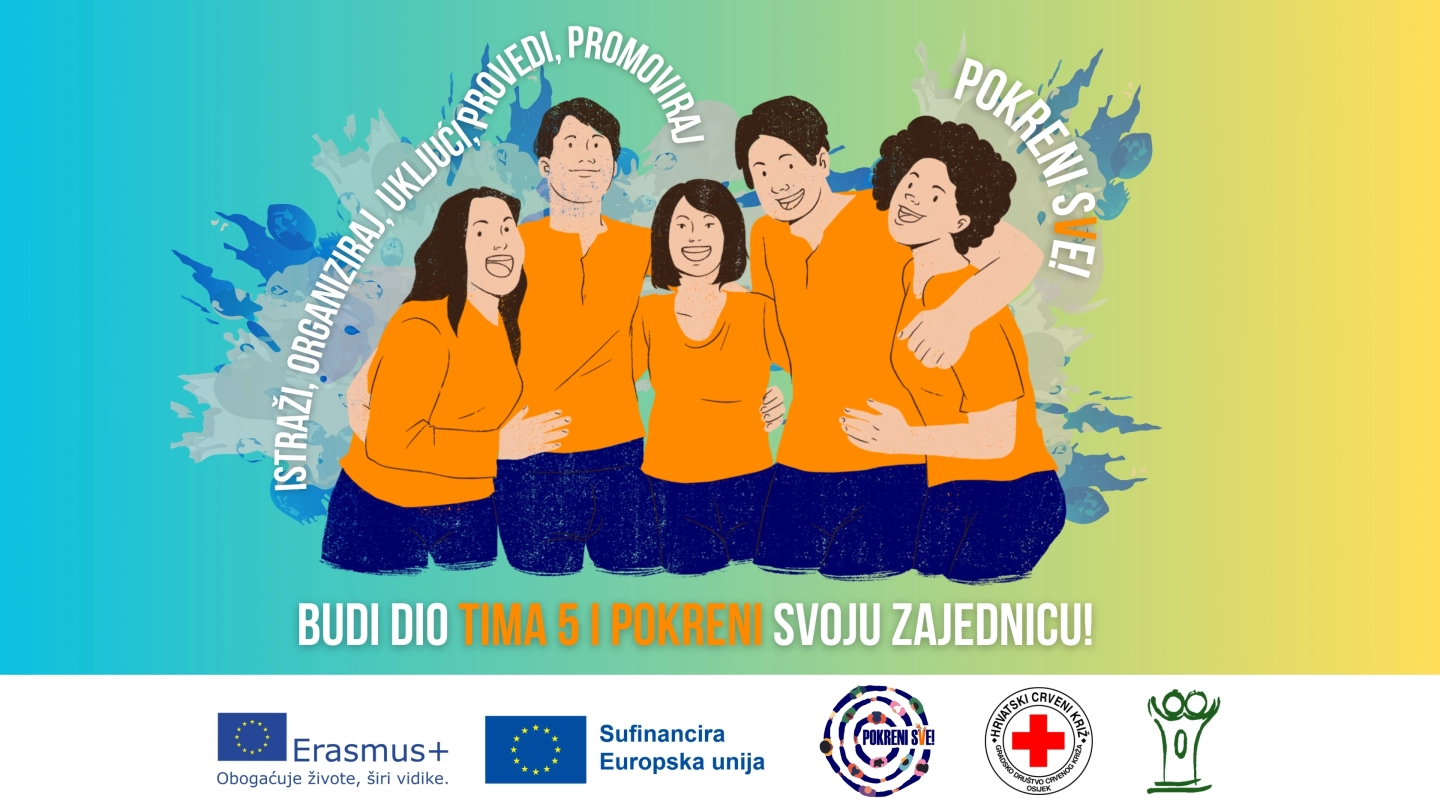 Mladi s područja Osječko-baranjske županije – uključite se u projekt Pokreni s(v)e!