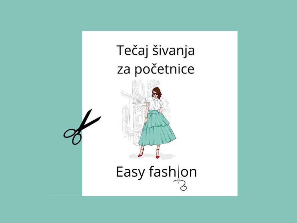 Tečaj šivanja jednostavnih modela u Osijeku