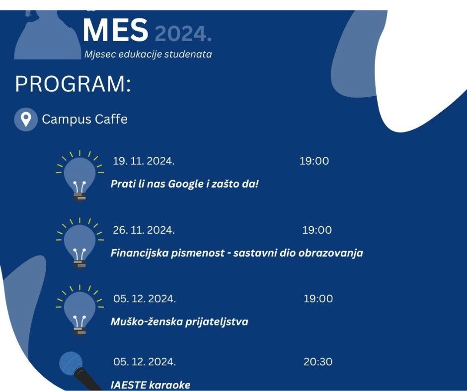 IAESTE - Mjesec edukacije studenata