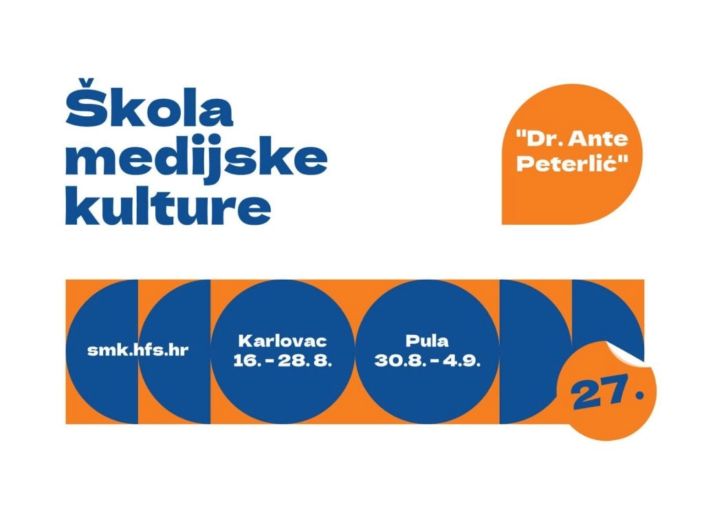 Otvorene su prijave za 27. izdanje Škole medijske kulture “Dr. Ante Peterlić”