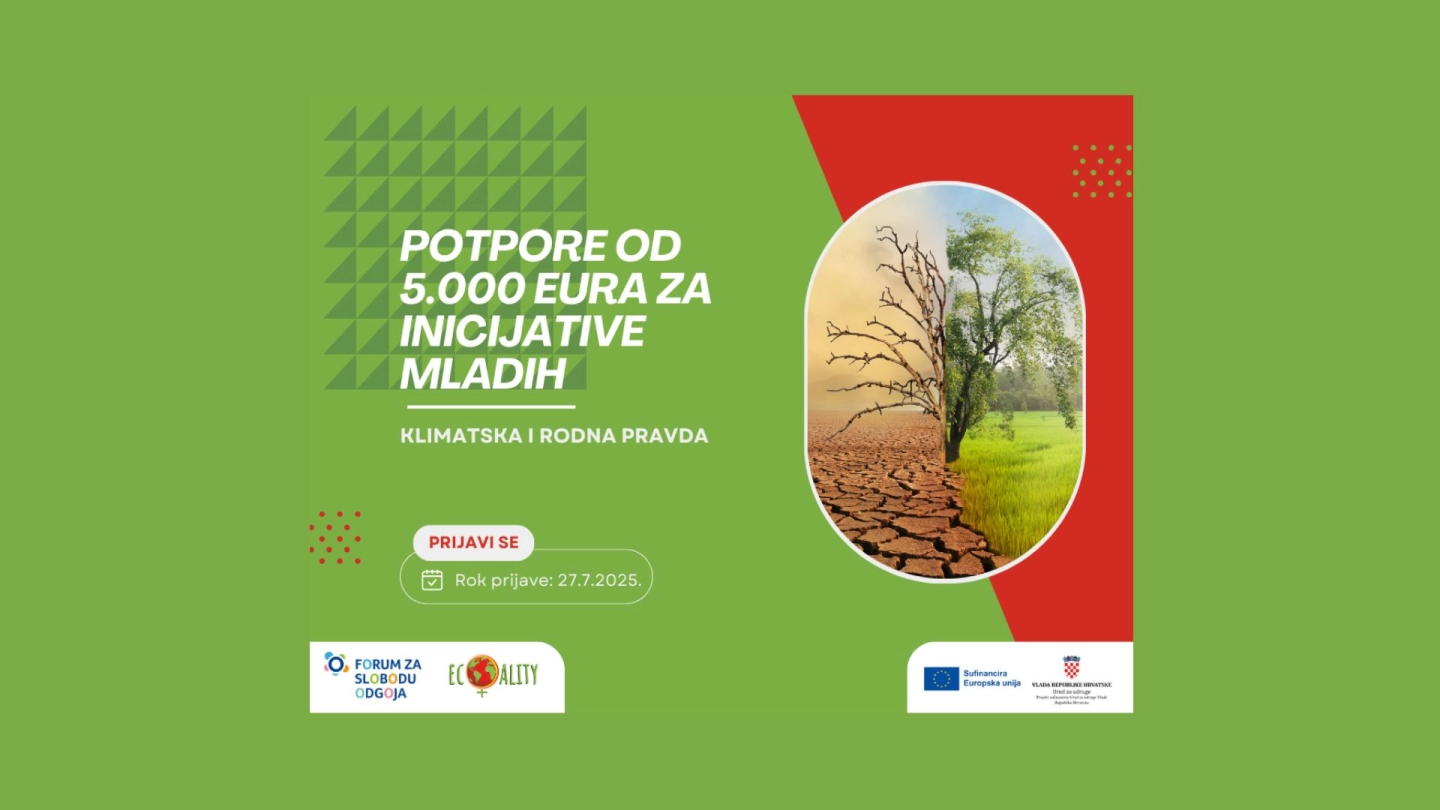 Dodjeljuju se potpore od 5.000 eura za inicijative mladih, prijavite se!