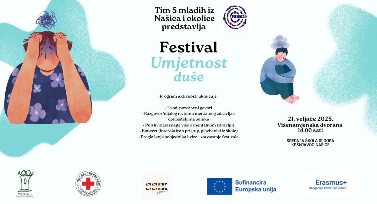Dođite na Festival: Umjetnost duše - u Našicama!