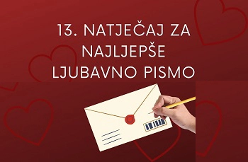13. Natječaj za najljepše ljubavno pismo