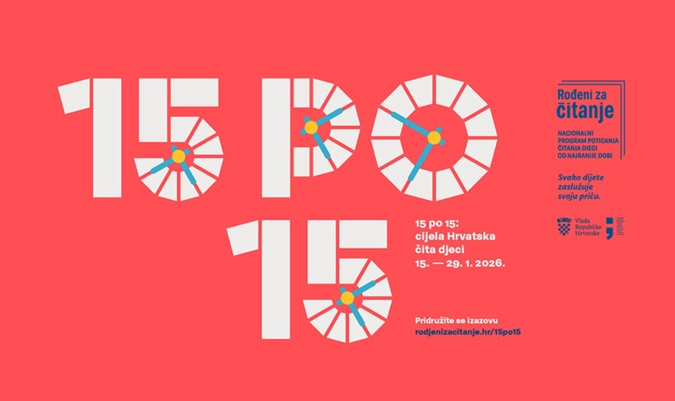 15 po 15: cijela Hrvatska čita djeci – pridružite se izazovu!