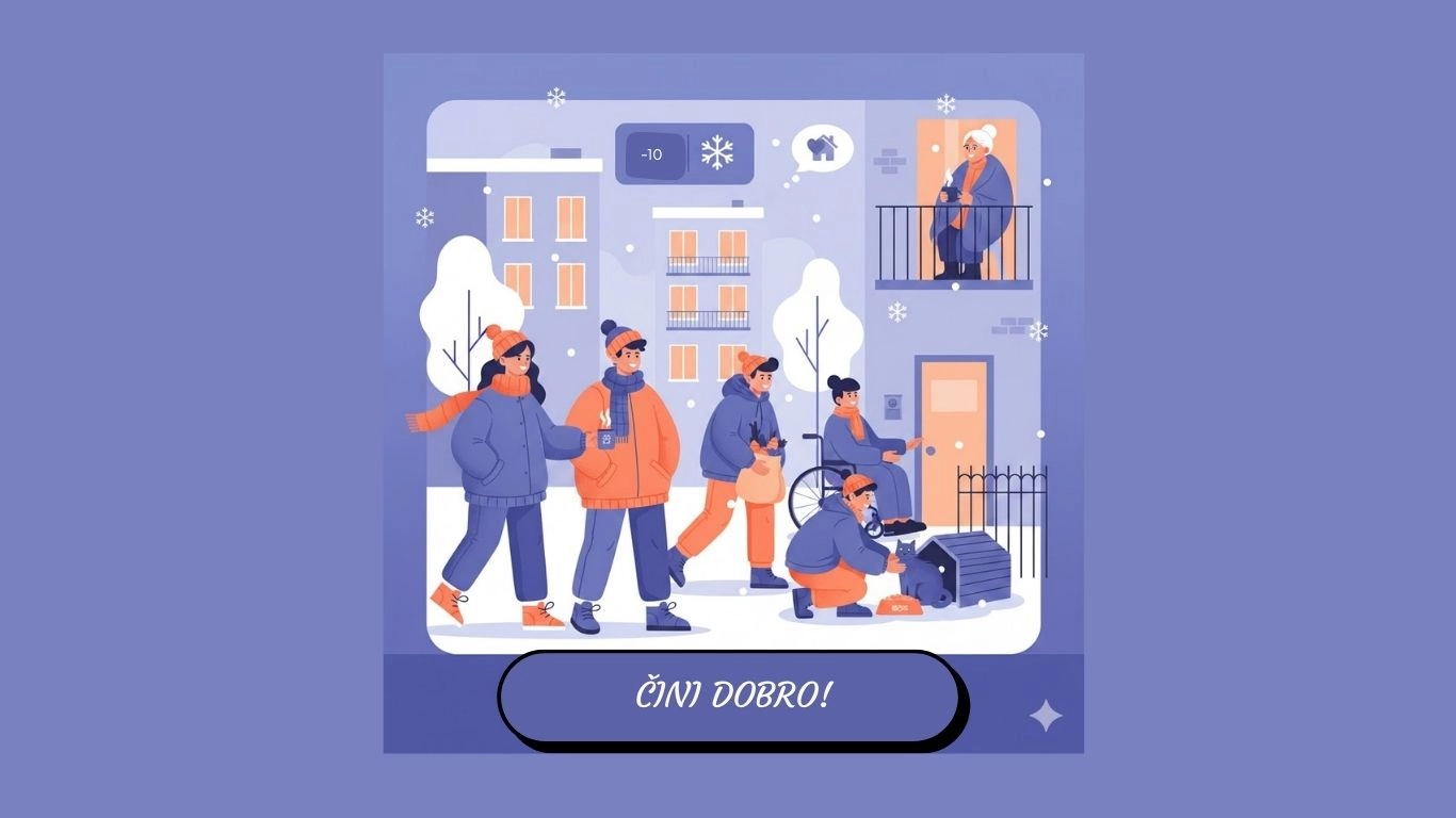 Zima ne pogađa sve jednako – budi razlog da nekomu bude lakše