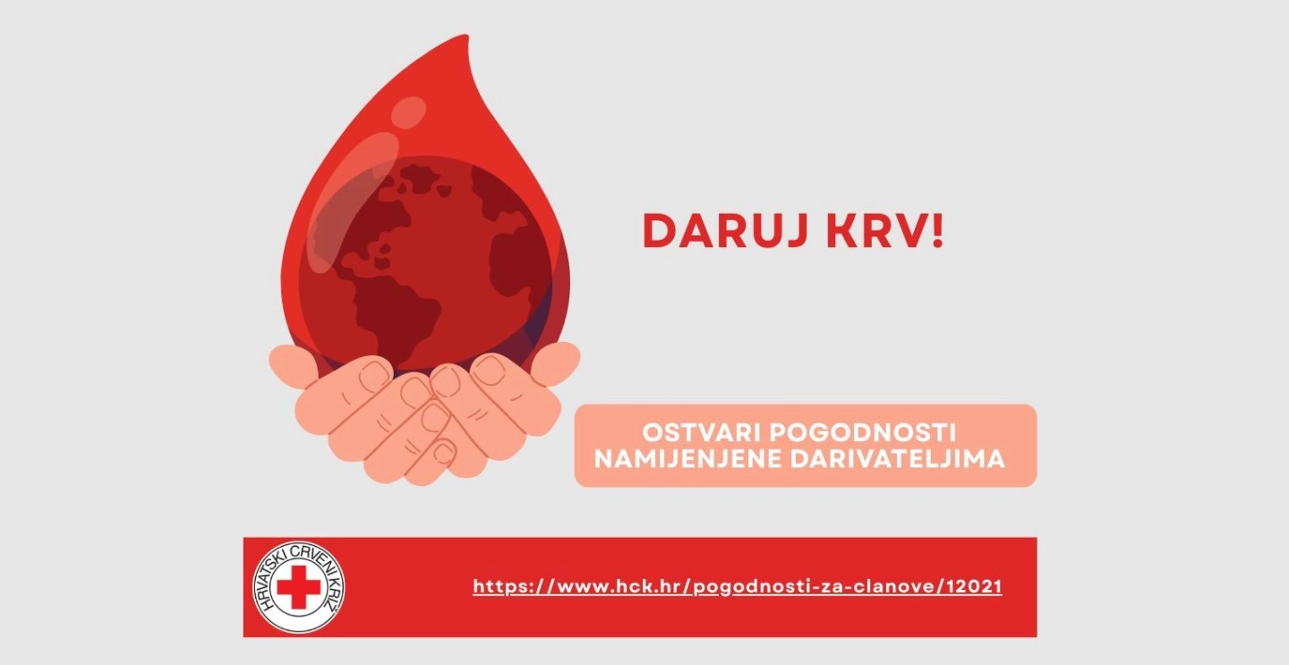 Jedna doza krvi može spasiti život – daruj krv i budi nečiji heroj