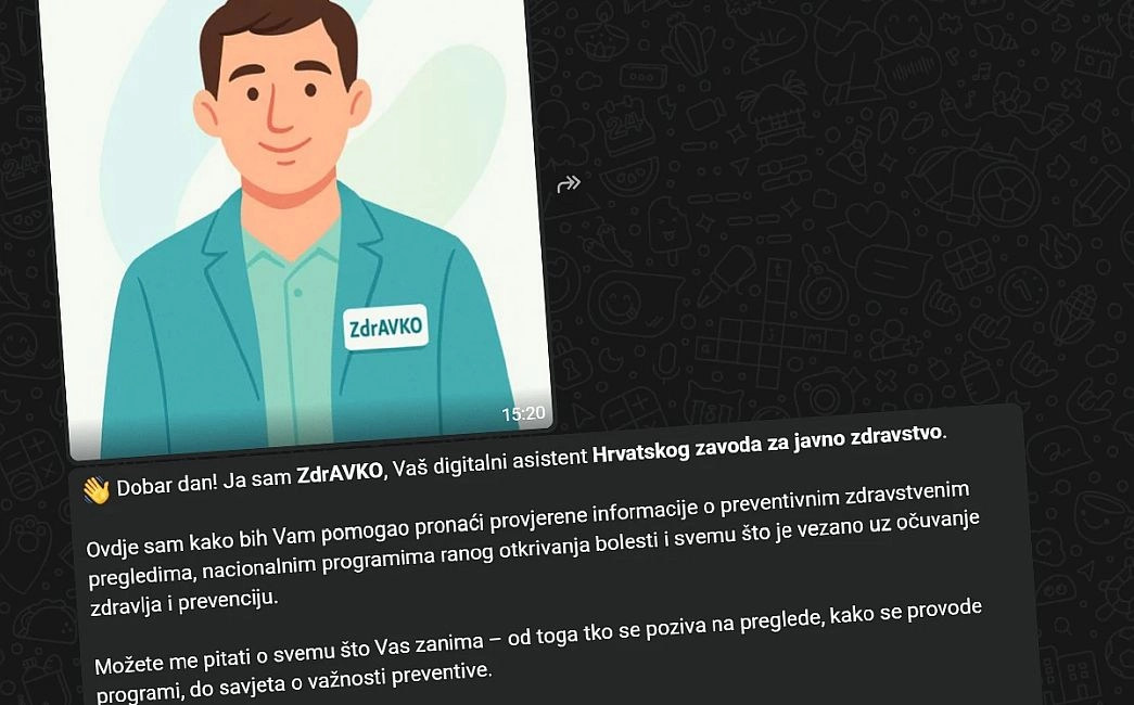 ZdrAVKO – tvoj AI zdravstveni asistent koji odgovara 24/7