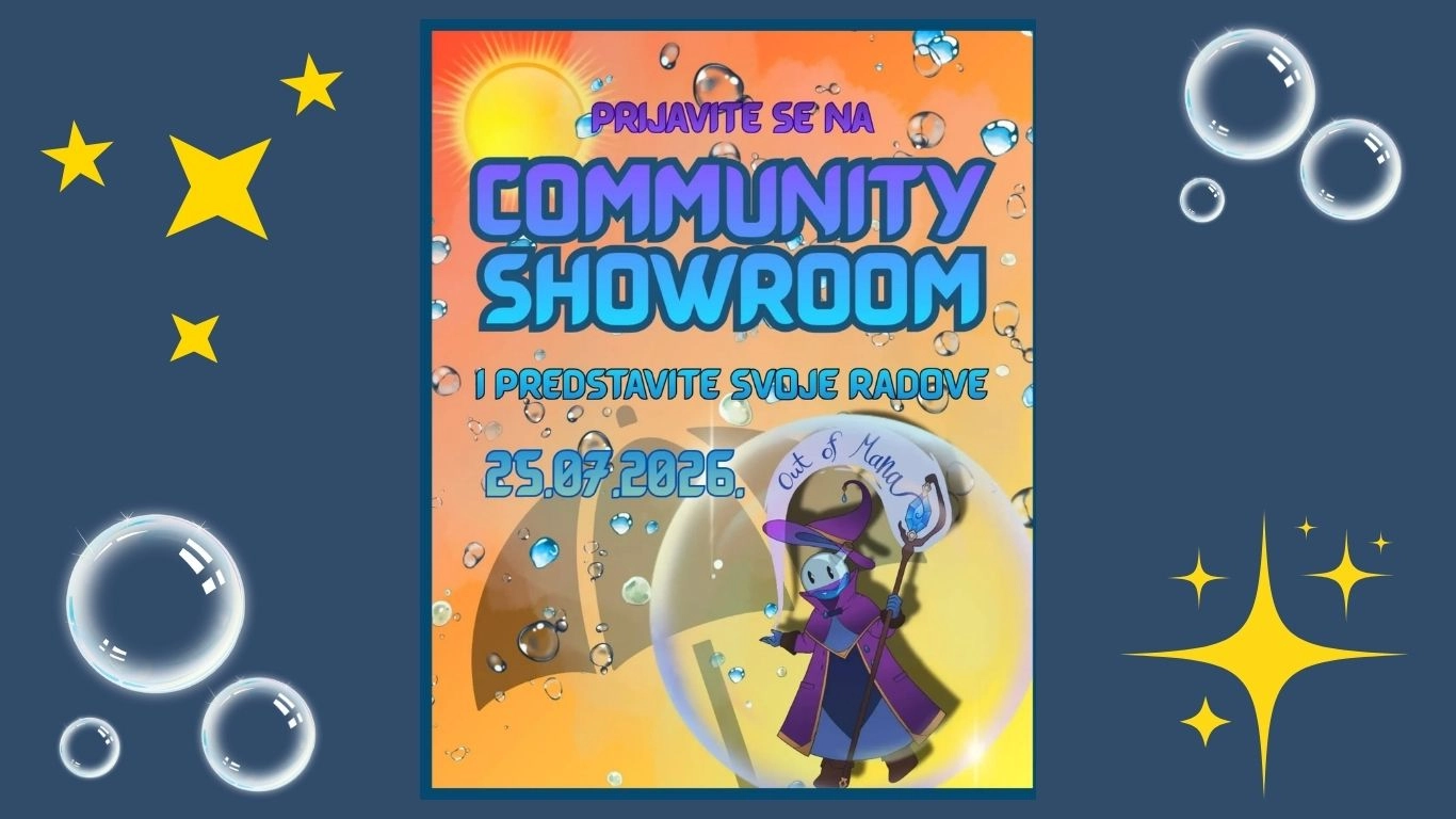 Dođi na još jedan Community Showroom u Osijeku