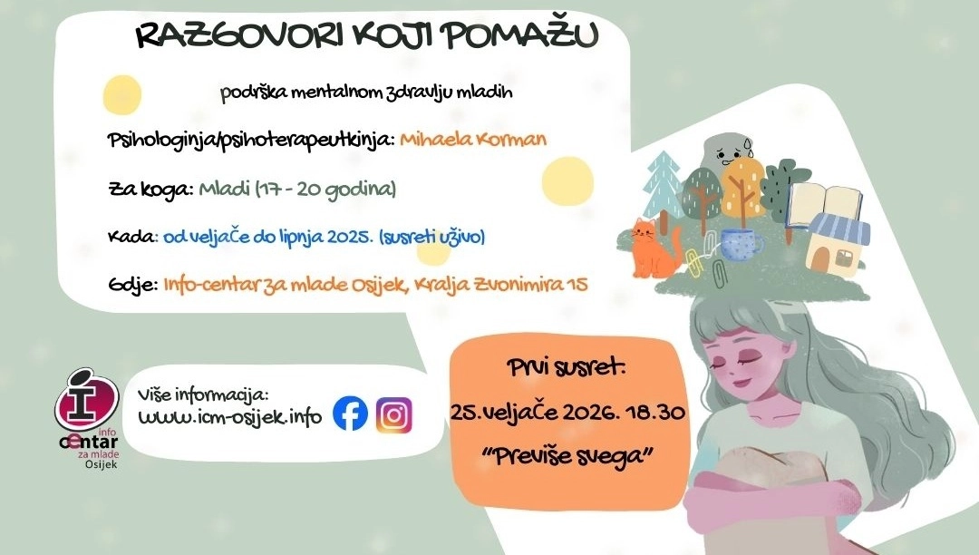 Razgovori koji pomažu – u Info-centru za mlade