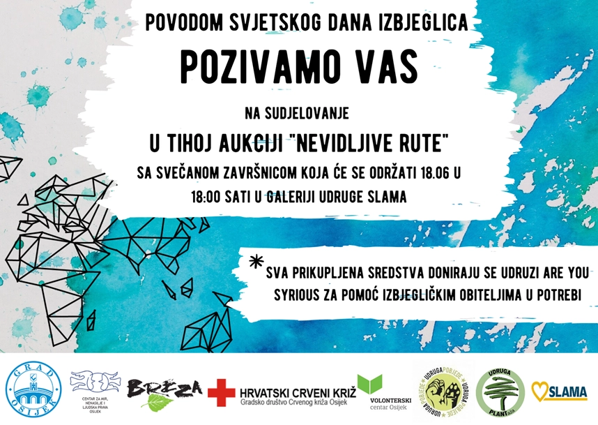 Poziv za sudjelovanje na aukciji fotografija u povodu obilježavanja Svjetskog dana izbjeglica