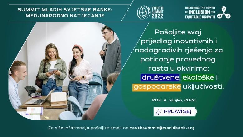 Međunarodno natjecanje: Summit za mlade Svjetske banke