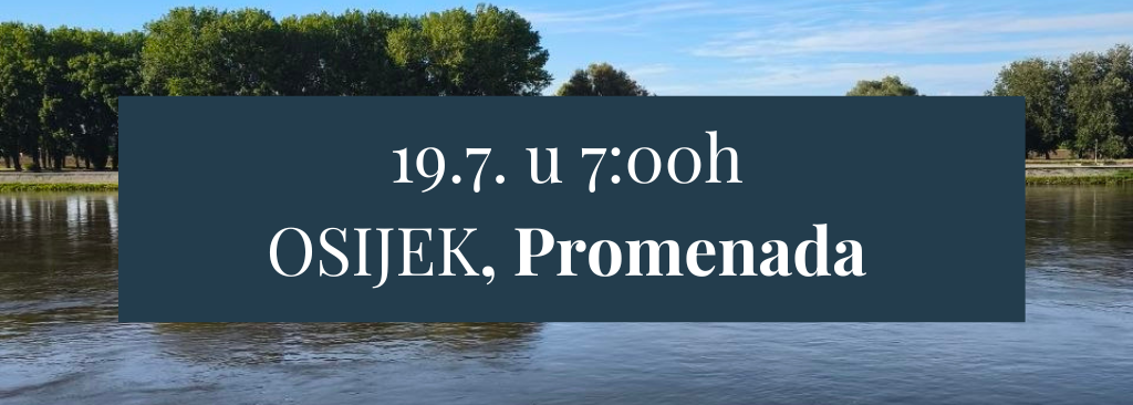 Terapijska šetnja u Osijeku